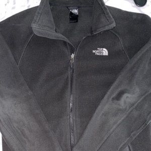 North Face zip up jacket.